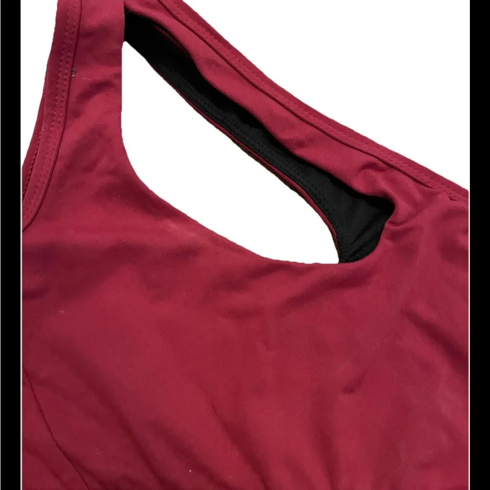2-BRA’s AVIA Black W/Diff  Colors & RUNNING GIRL Maroon Double Shoulder Strap